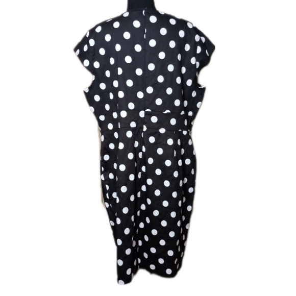 Grace Karin Polka Dot Sheath Dress – NWT – Labeled 3X (Fits XL–0X) - Picture 4 of 13